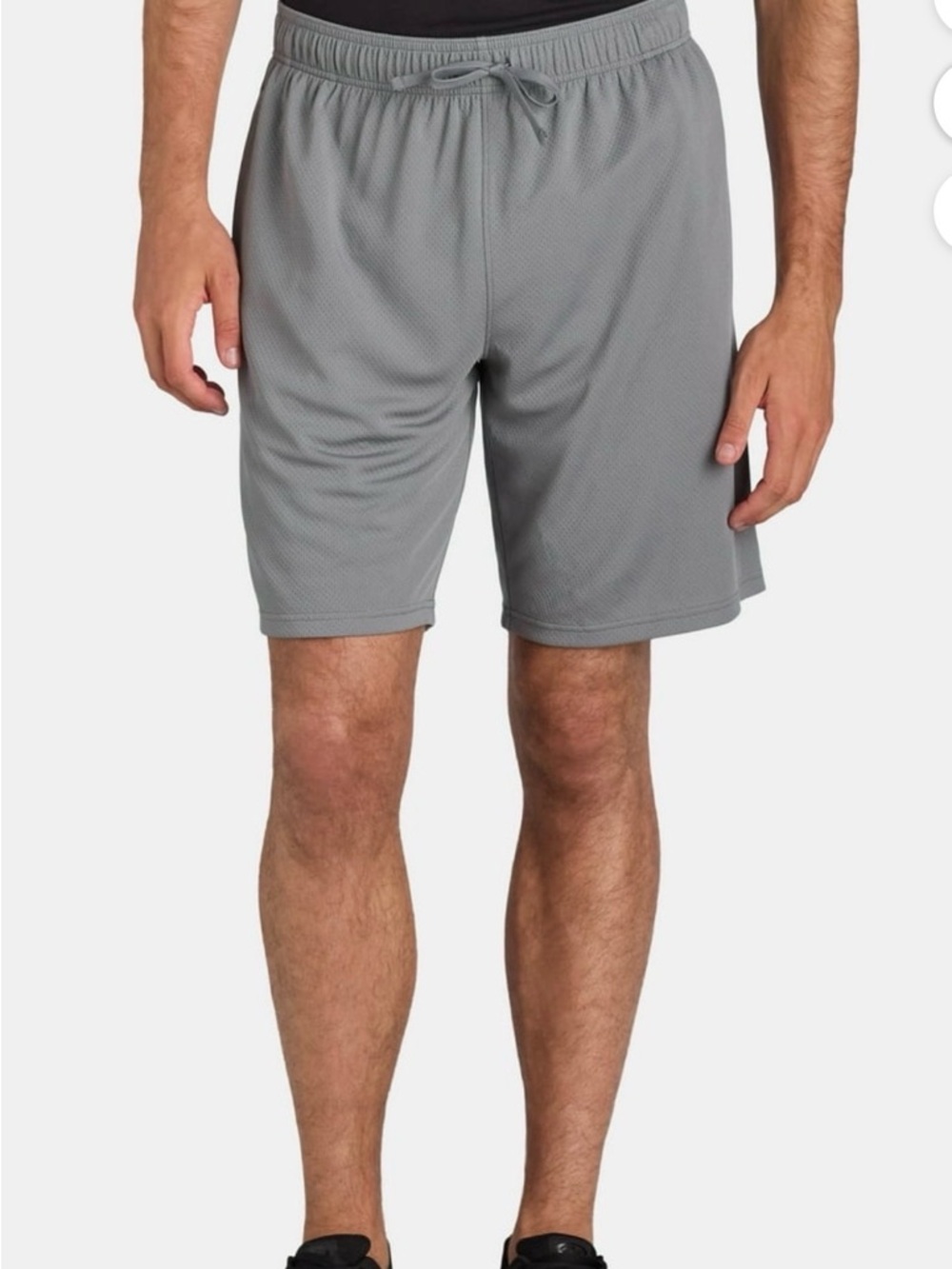 Athletic Works Gray Mesh Performance Shorts